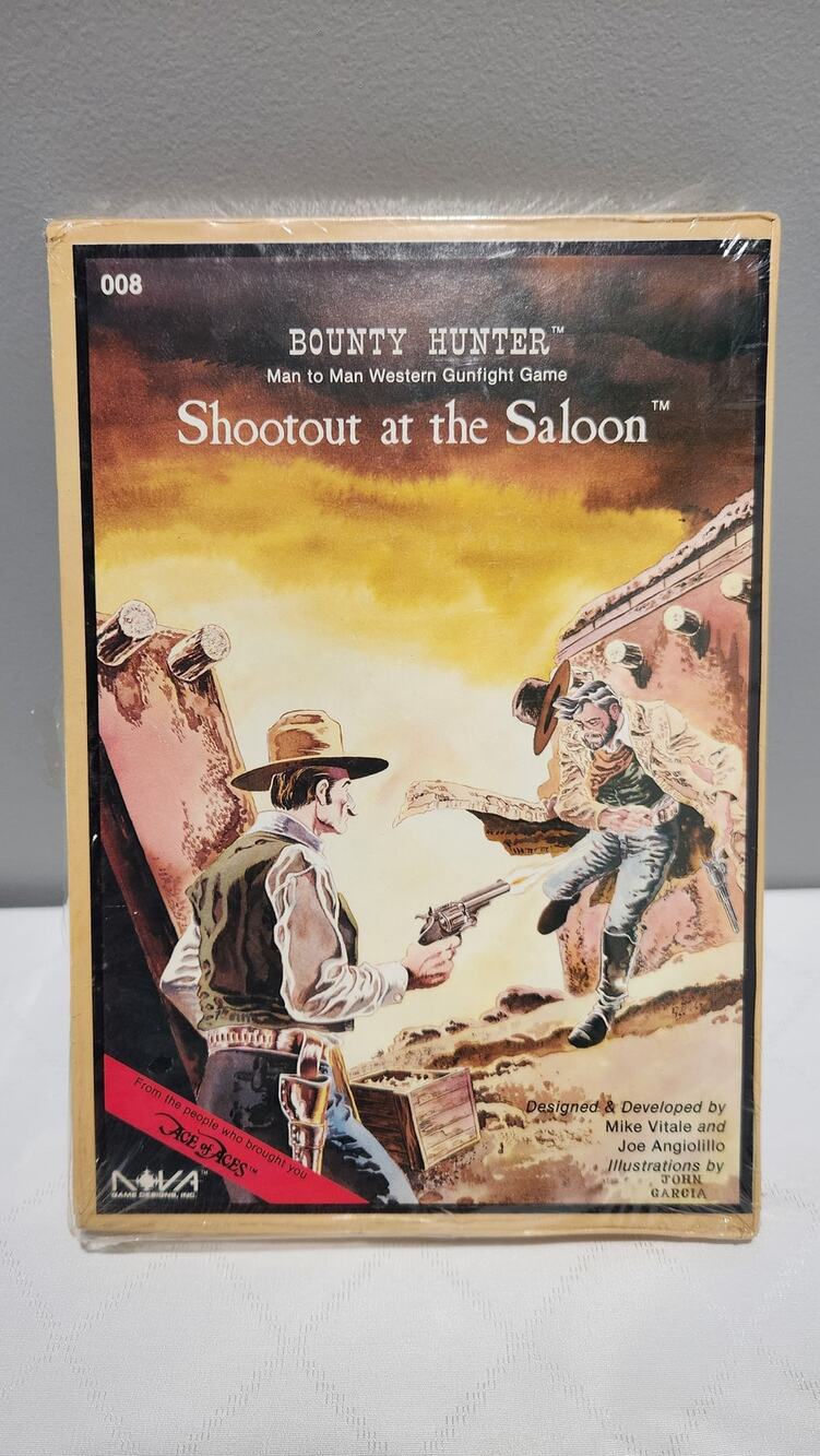 New Bounty Hunter Shootout at the Saloon NOVA Aces of Aces Game #008
